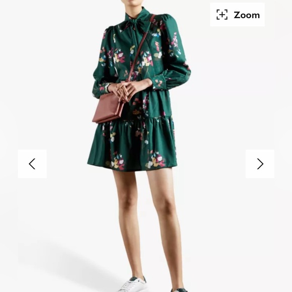 Ted baker size 0 green dress
